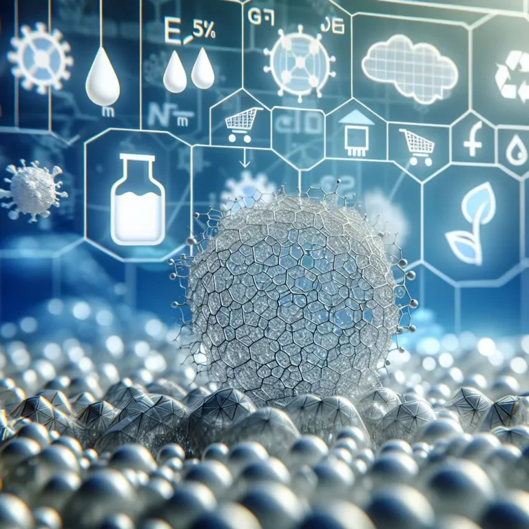 nanomembrane and environment stock photo