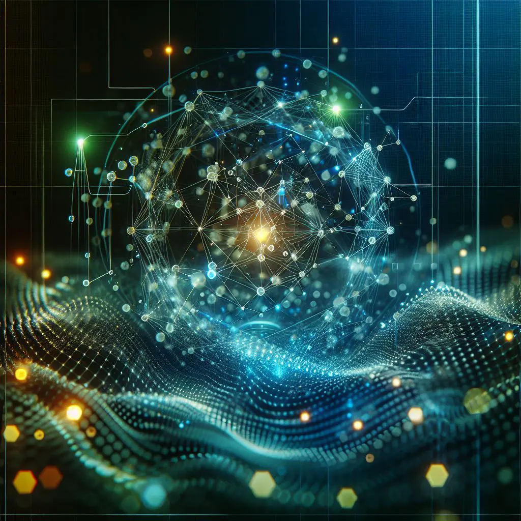 quantum nano stock photo