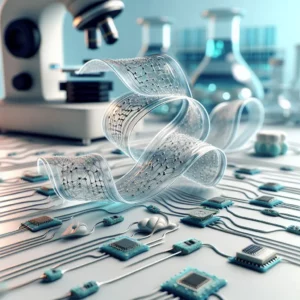 soft bioelectronics stock photo